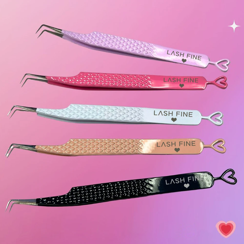 Eyelash Extension Volume - Pince à épiler en acier inoxydable