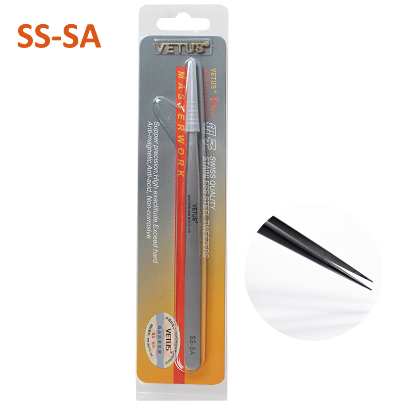 Eyelash Extension In Chinese - Vetus – pincettes SS-SA Non magnétiques