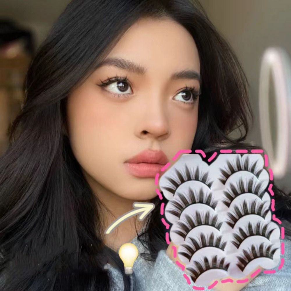 Eyelash Extension Wet Look - Cils Manga à aspect naturel et