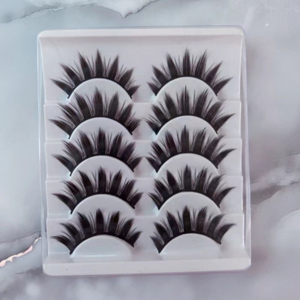 Eyelash Extension Wet Look - Cils naturels effet mouillé Manga, maquillage