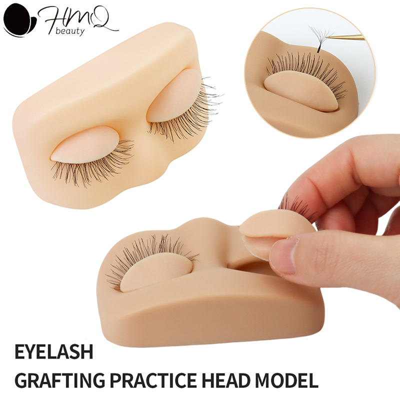 Eyelash Extension Model - Tête de pratique d'extension de cils