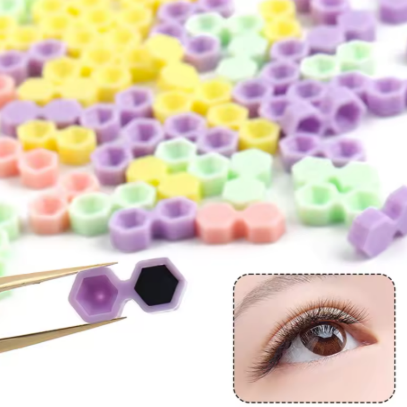 Eyelash Extension Volume - Gobelets à colle pour cils, forme