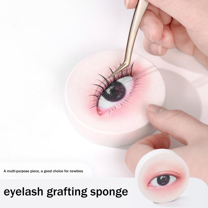 Eyelash Extension Model - 1/3/5 pièces Présentoir d'entraînement pour extensions