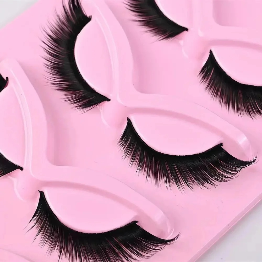 5 paires de faux cils à l'aspe - Eyelash Extension Cat Eye avis et prix