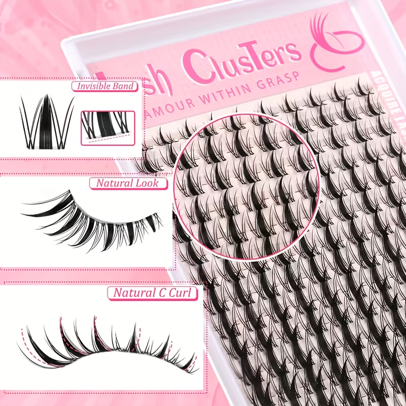 140 faux cils de fée 8-18mm, c - Eyelash Extension Wet Look avis et prix