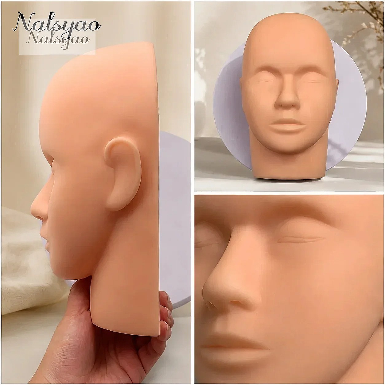 1 pièce, tête de mannequin en  - Eyelash Extension Model avis et prix