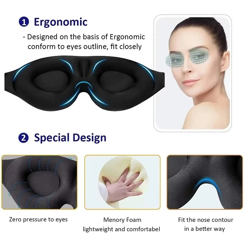 Masque de sommeil en soie pour - Eyelash Extension For Men avis et prix
