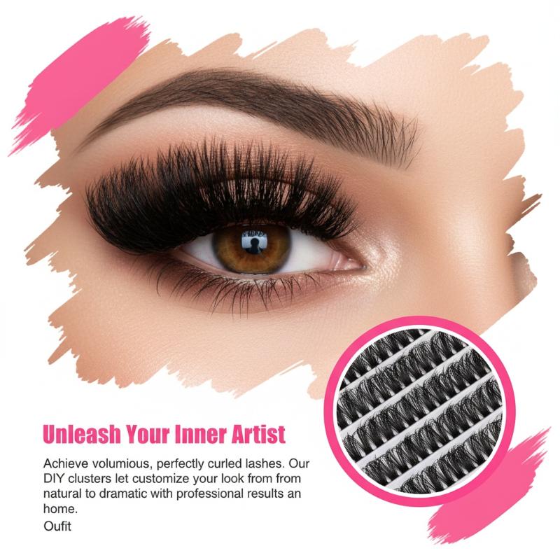 Faux cils en grappe, longueurs - Eyelash Extension Volume avis et prix