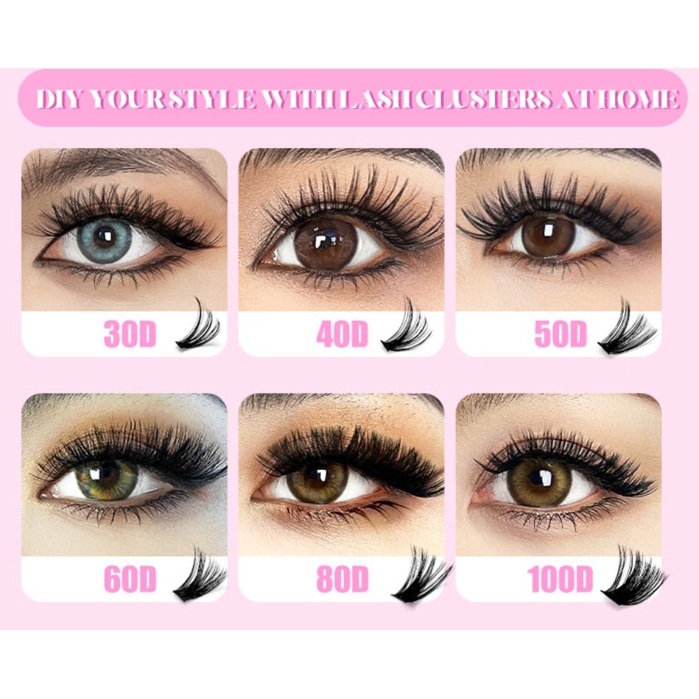 Faux cils de 9 à 16 mm de long - Eyelash Extension Volume avis et prix