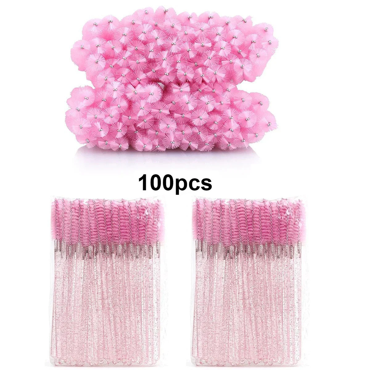 Brosses à cils jetables, 100 p - Eyelash Extension Vendor avis et prix