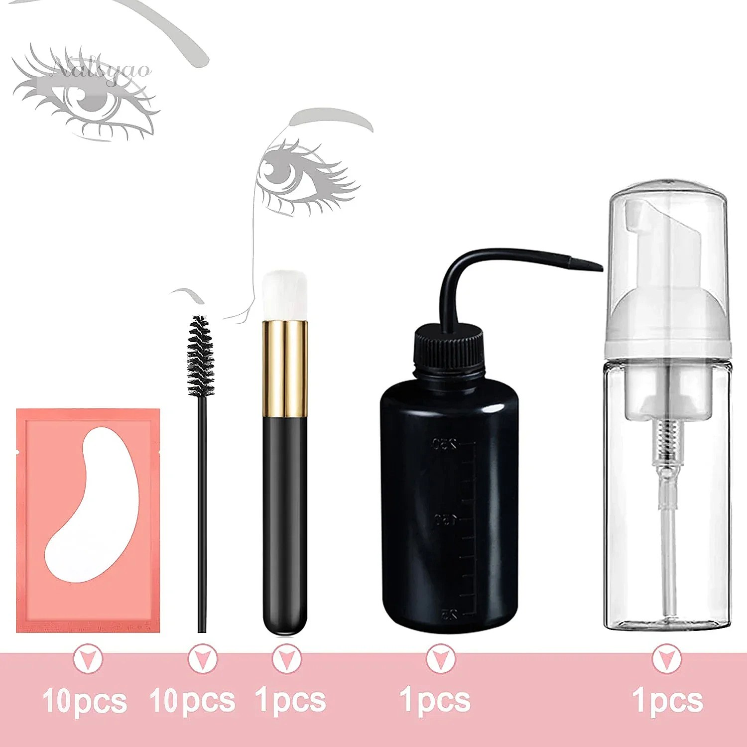 Kit de nettoyage pour extensio - Eyelash Extension Glasses avis et prix