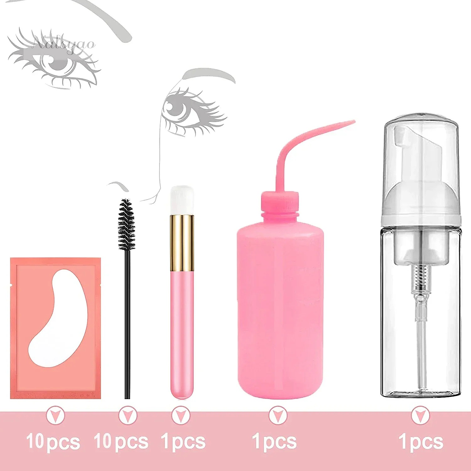 Kit de nettoyage pour extensio - Eyelash Extension Glasses avis et prix