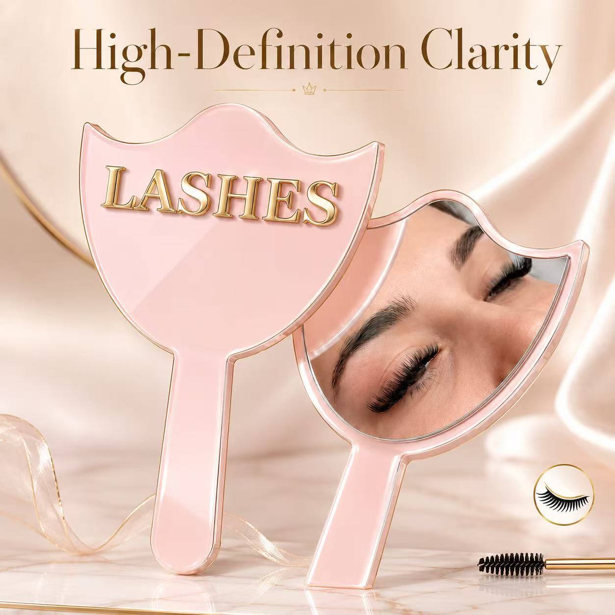 Miroir à cils en verre HD avec - Eyelash Extension Glasses avis et prix