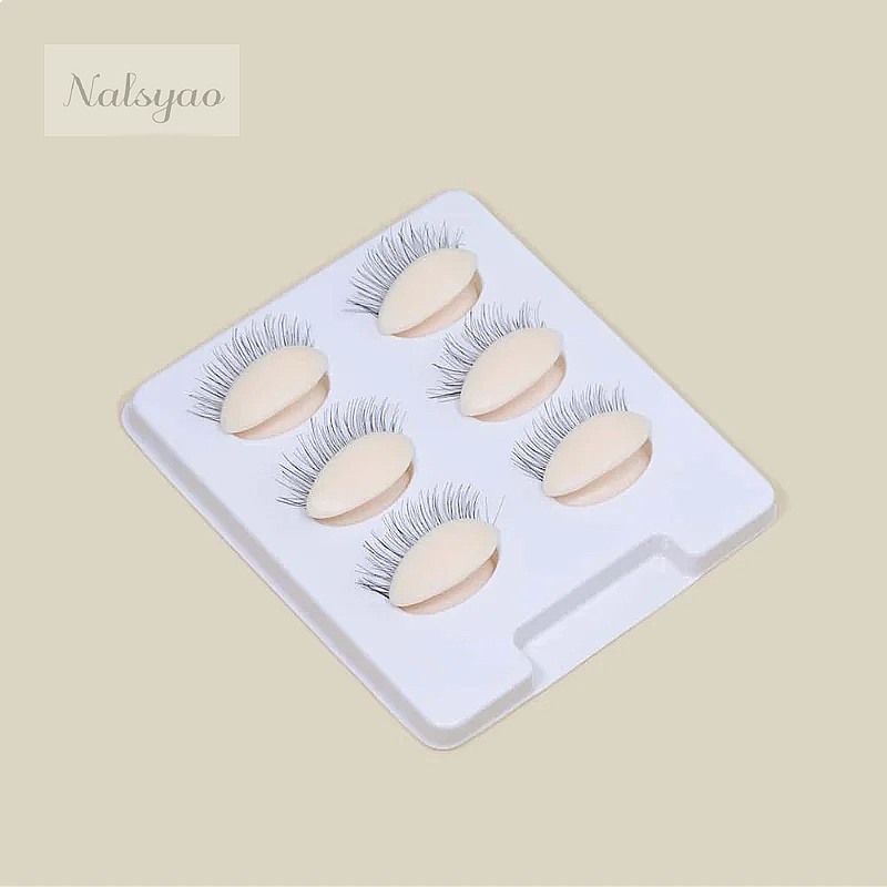 3 paires de paupières en silic - Eyelash Extension Model avis et prix