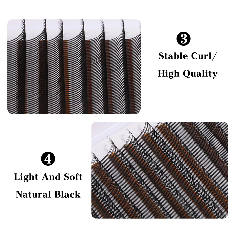 Extensions de cils 5D pré-fait - Eyelash Extension Wet Look avis et prix