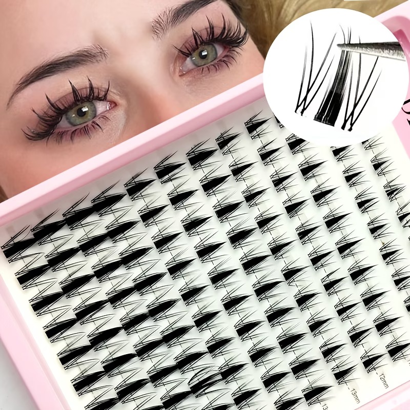120 faux cils effet fée 8-16mm - Eyelash Extension Wet Look avis et prix
