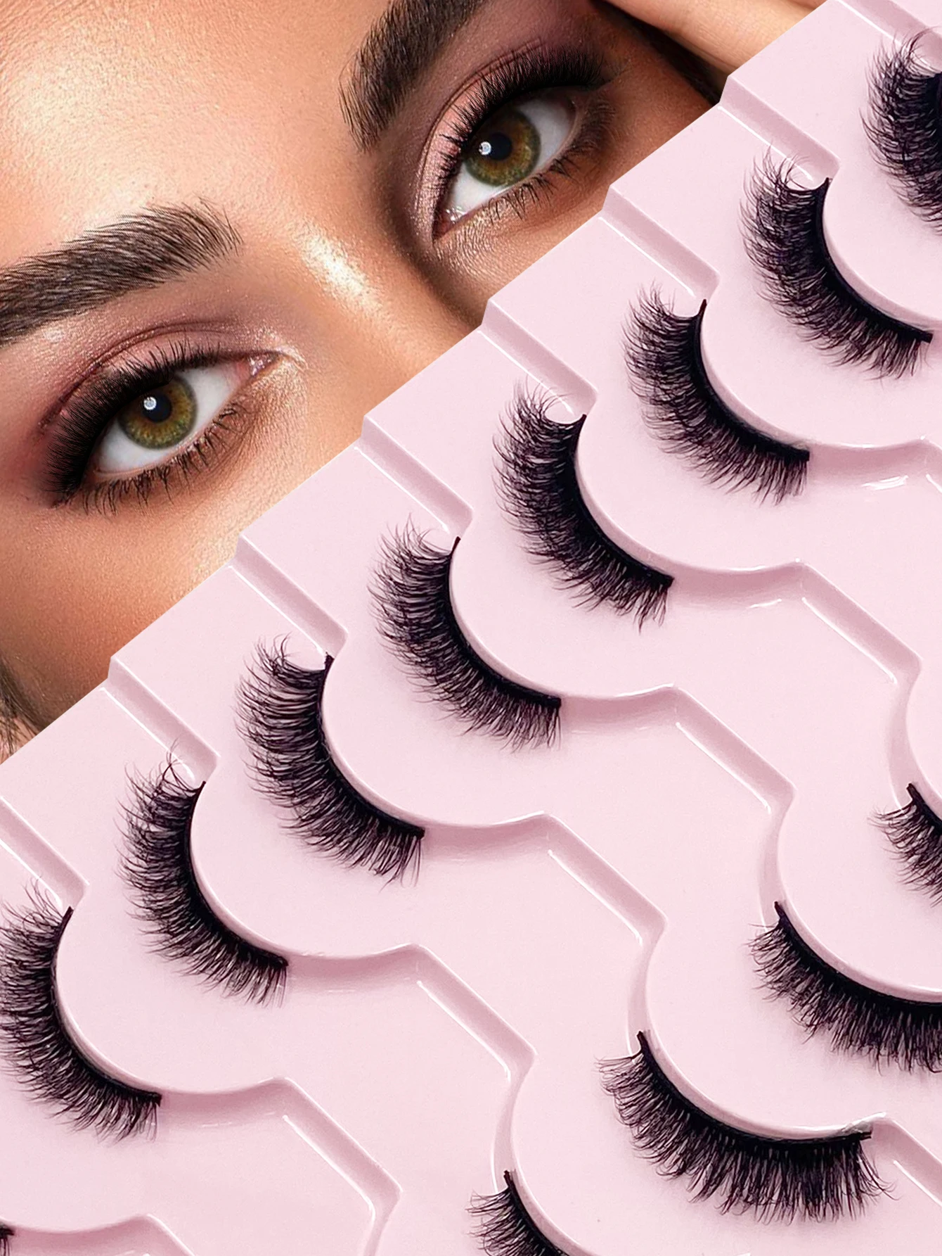 Demi-Cils 10 paires demi-Cils  - Eyelash Extension Cat Eye avis et prix
