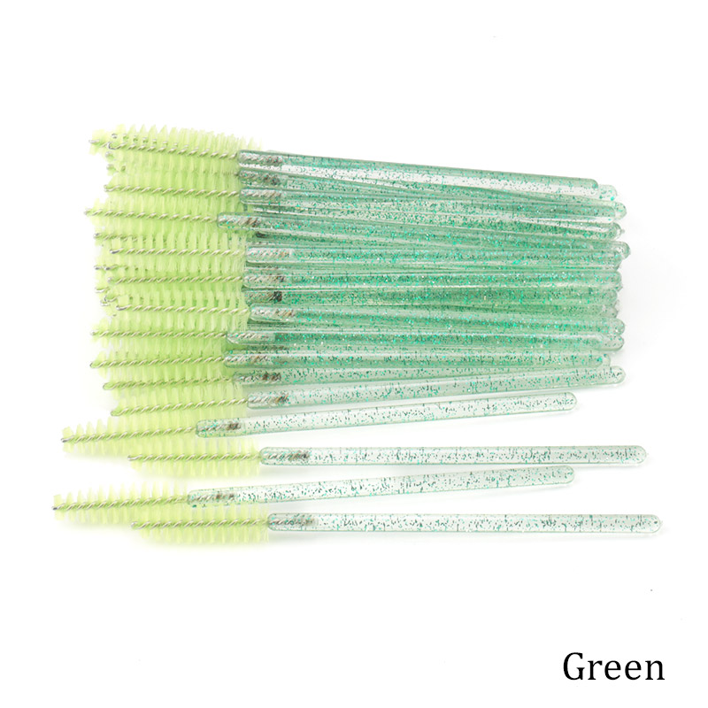 50 pièces de brosses à cils je - Eyelash Extension Vendor avis et prix