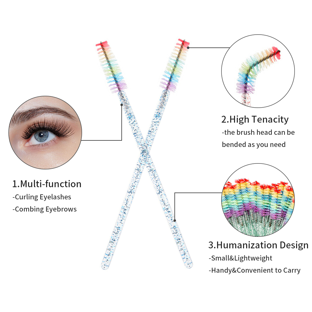 50 PCS Pinceaux de maquillage  - Eyelash Extension Glasses avis et prix