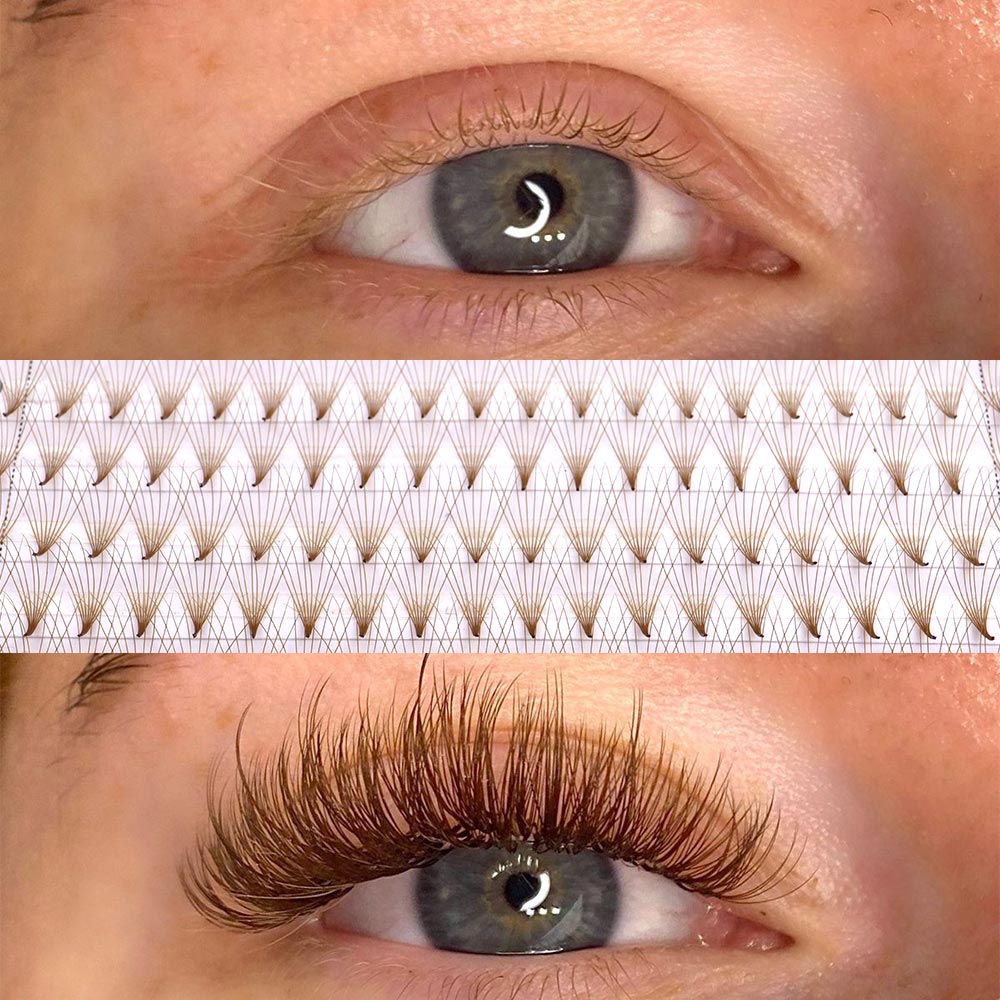 320 éventails préfabriqués col - Eyelash Extension Russian Volume avis et prix