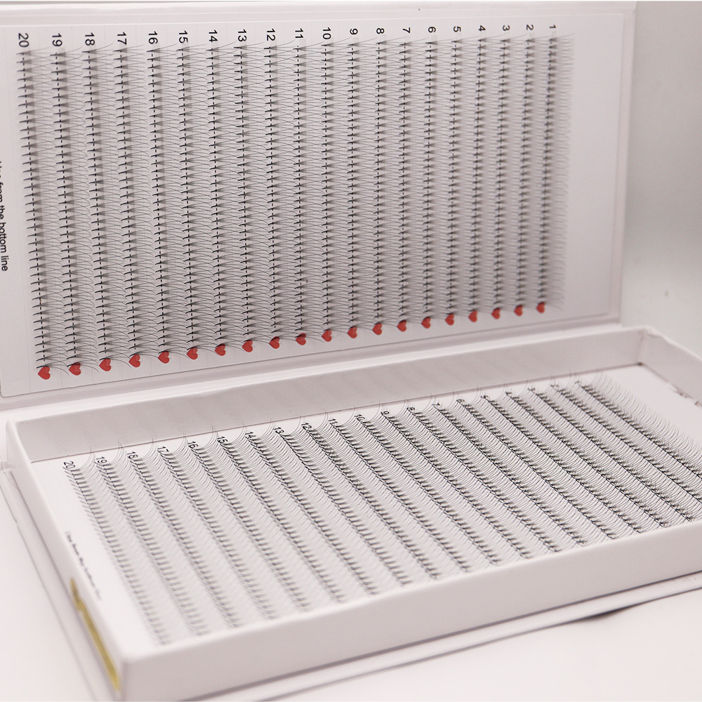 40 lignes 2D 1600 ventilateurs - Eyelash Extension Russian Volume avis et prix