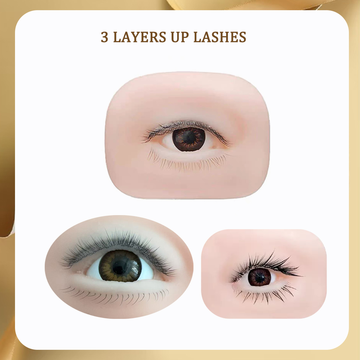 Mannequin de faux cils 3D, têt - Eyelash Extension Model avis et prix