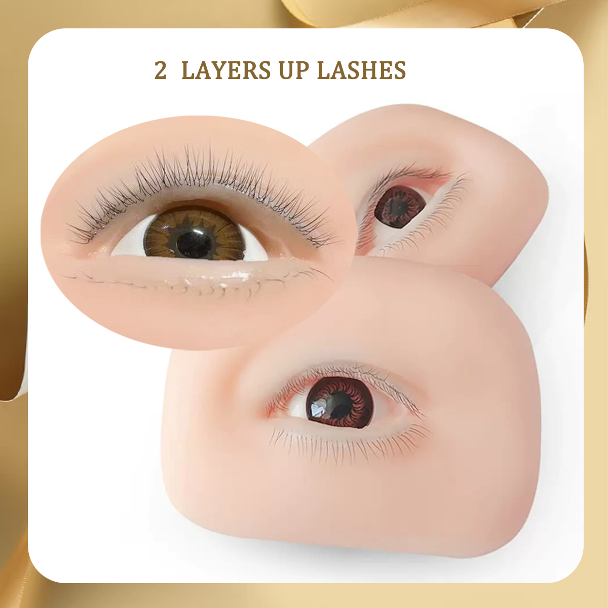Mannequin de faux cils 3D, têt - Eyelash Extension Model avis et prix