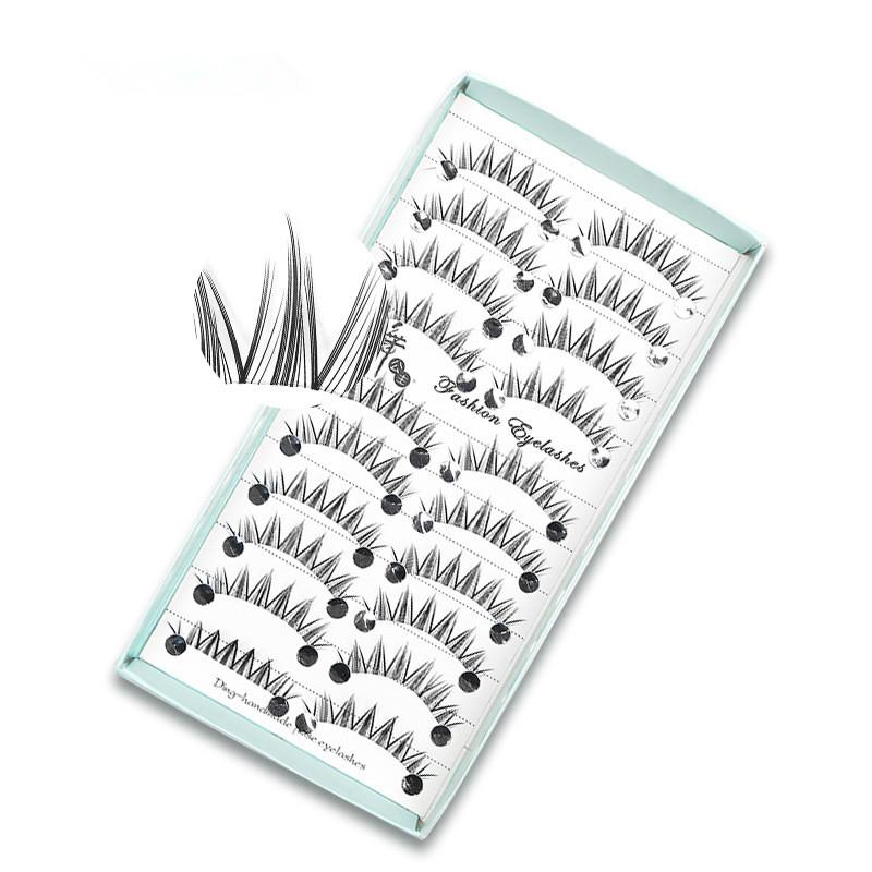 10 paires de faux cils naturel - Eyelash Extension Cat Eye avis et prix