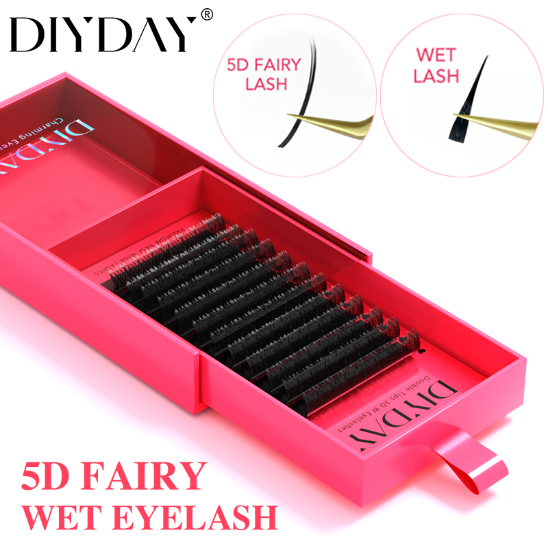 DIYDAY 5D fée Extension de cil - Eyelash Extension Wet Look avis et prix